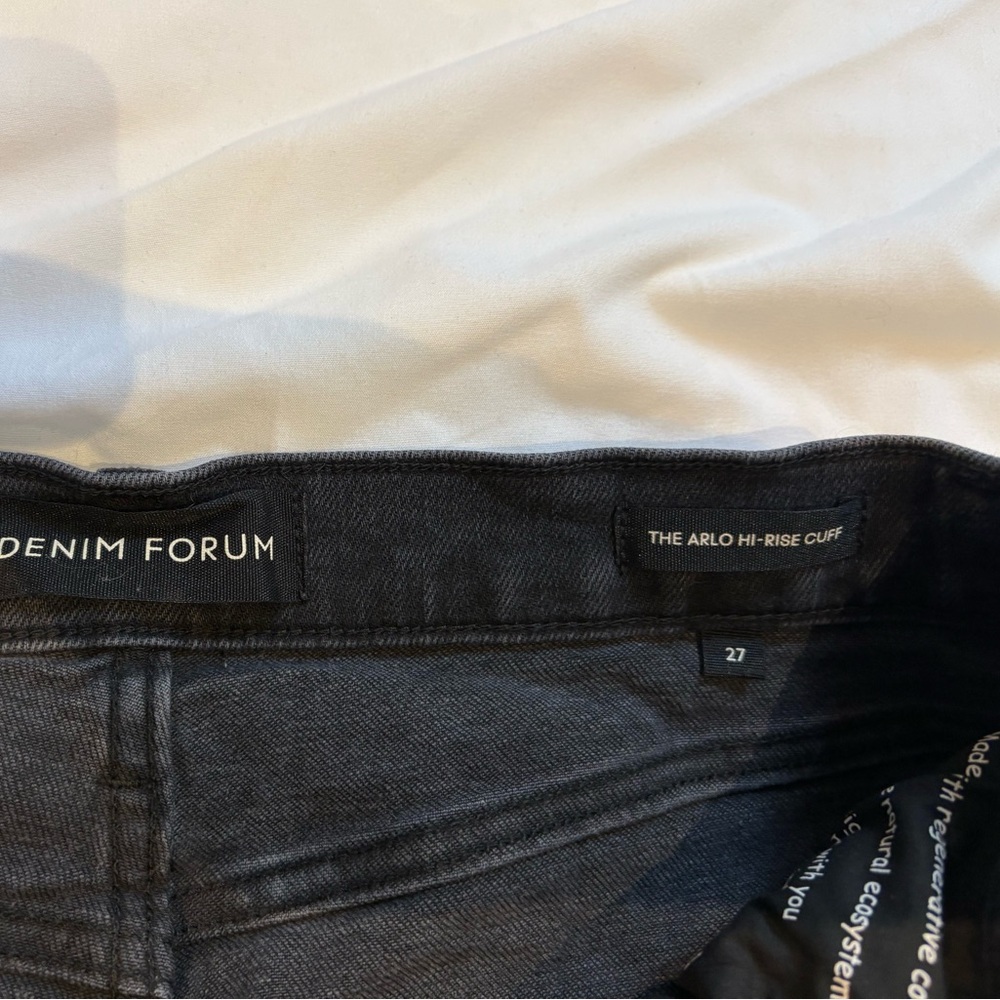 Denim Forum Arlo Hi-Rise Cuff Jeans